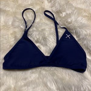 Boutine dark blue bikini top